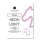 Horse Head LED Neon Light on Stand by Pilbeam Living