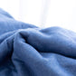 Australian Made Wool Twill Navy Blankets by Bambi