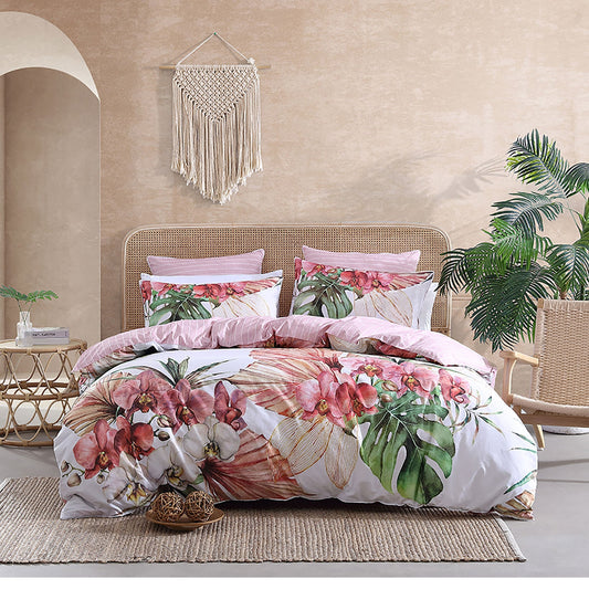 Orchadia Pink Quilt Cover Set by Logan & Mason