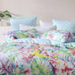 Parakeeta Aqua Quilt Cover Set by Logan & Mason