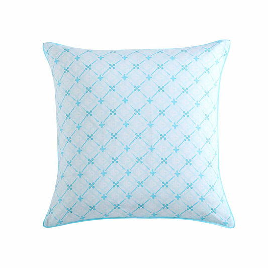 Parakeeta Aqua European Pillowcase by Logan & Mason