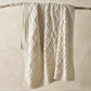 Parker 130x170cm Throw Rug Cream by Bianca