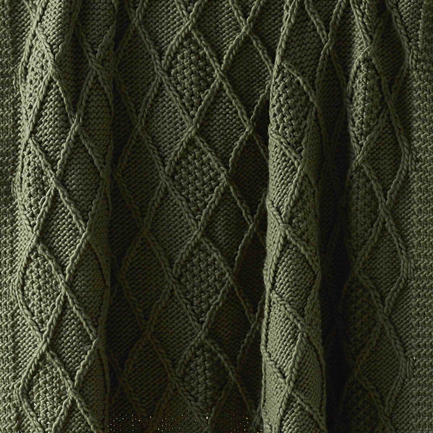 Parker 130x170cm Throw Rug Olive by Bianca