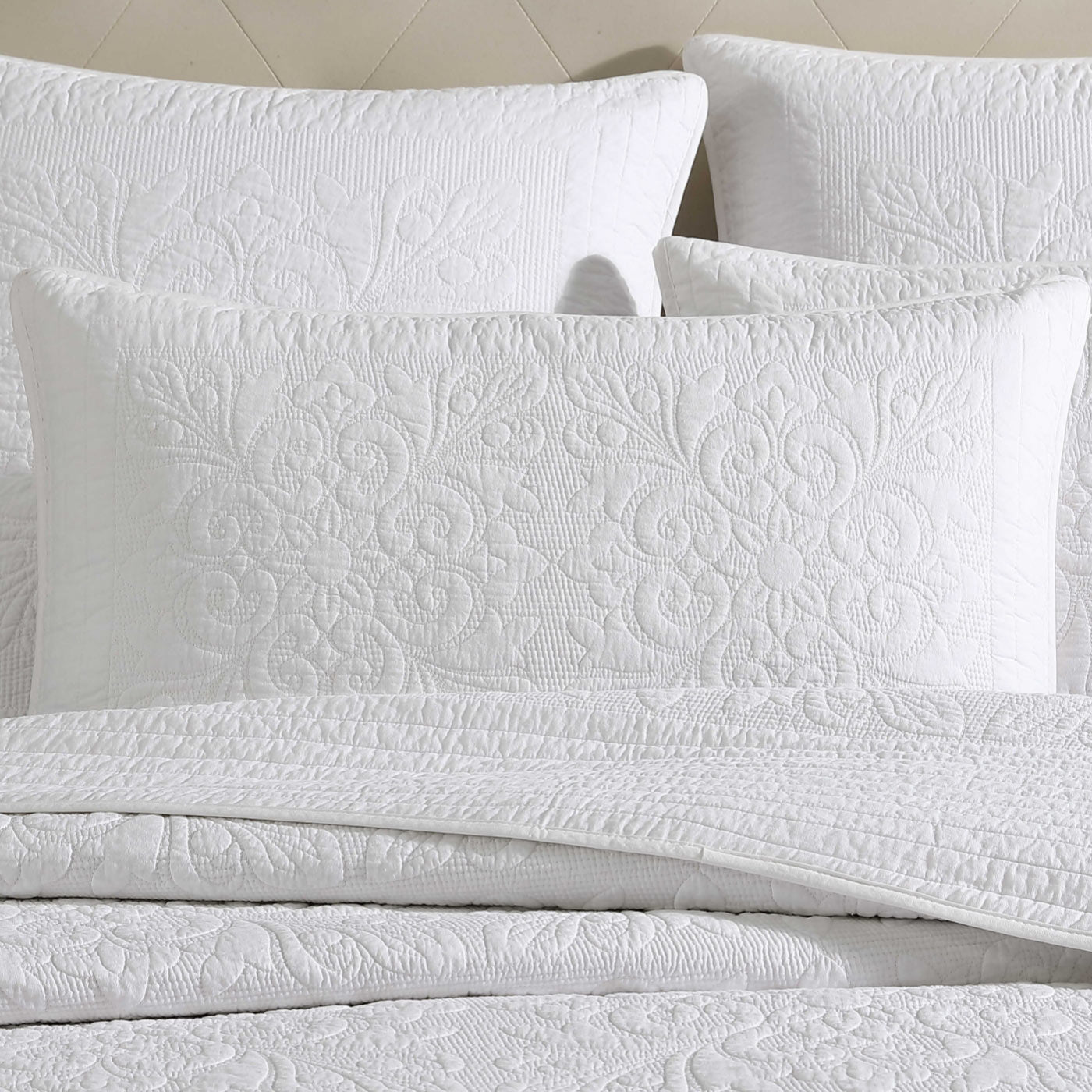 Aerin Ivory Pillowcase Sham by Private Collection