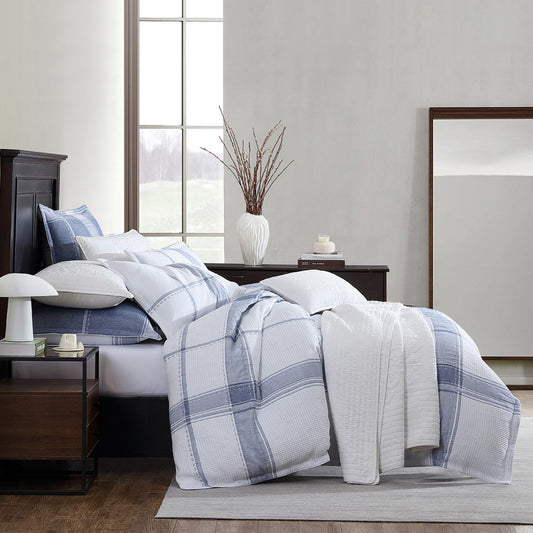 Cannon White Quilt Cover Set by Private Collection