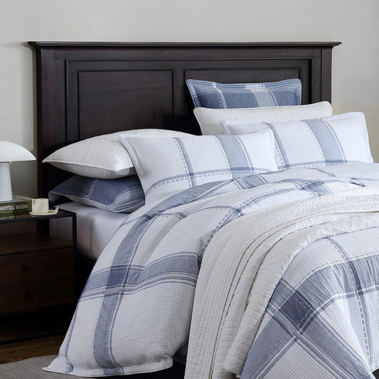 Cannon White Quilt Cover Set by Private Collection