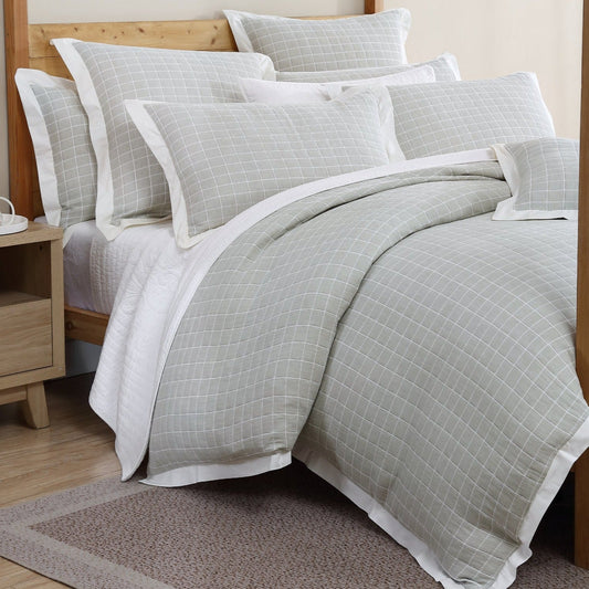 Kingston Moss Quilt Cover Set by Private Collection