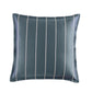 Peat Slate European Pillowcase by Logan and Mason Platinum