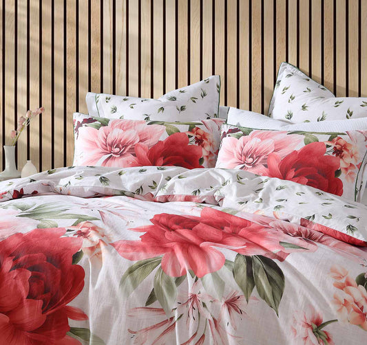 Phoebe Rose Quilt Cover Set by Logan & Mason