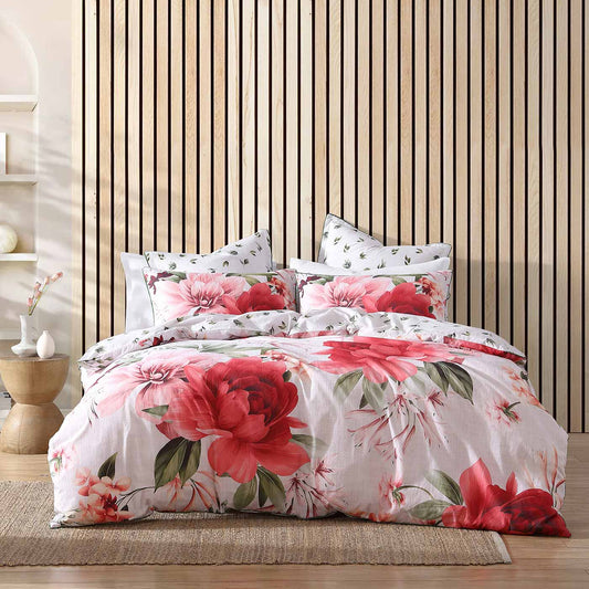 Phoebe Rose Quilt Cover Set by Logan & Mason