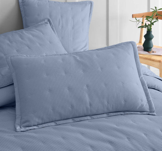 Ascot Steel Pillowcase by Logan and Mason Platinum