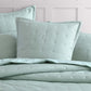 Ascot Surf European Pillowcase by Logan and Mason Platinum