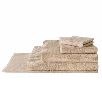 Living Textures Trenton Towel Collection by Sheridan PUMICE