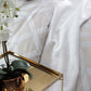 Pagoda Linen Quilt Cover Set by Florence Broadhurst