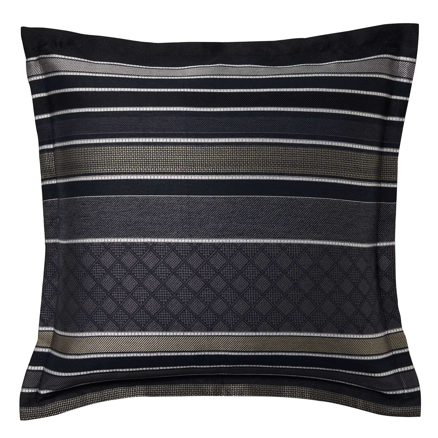 Detroit Navy European Pillowcase by Private Collection