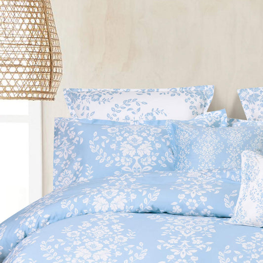 Ravello Blue Quilt Cover Set by Bianca