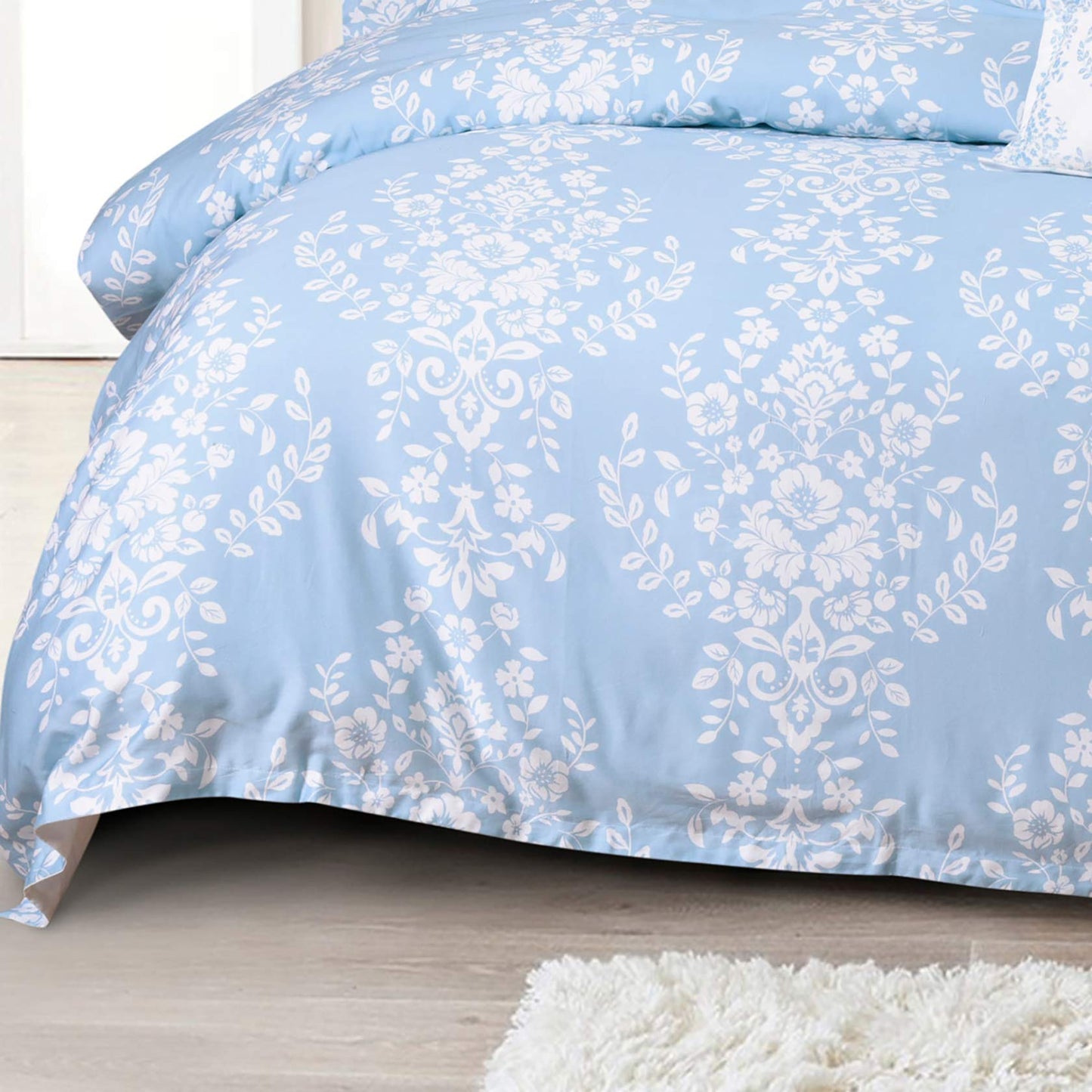 Ravello Blue Quilt Cover Set by Bianca