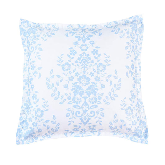 Ravello Blue European Pillowcase by Bianca