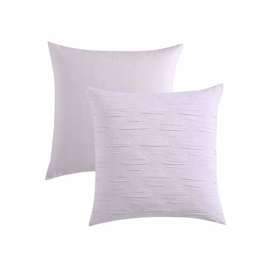 Reine Lilac European Pillowcase by Logan and Mason Platinum