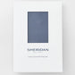 Lanham SLATE BLUE TAILORED Silk Pillowcase by Sheridan