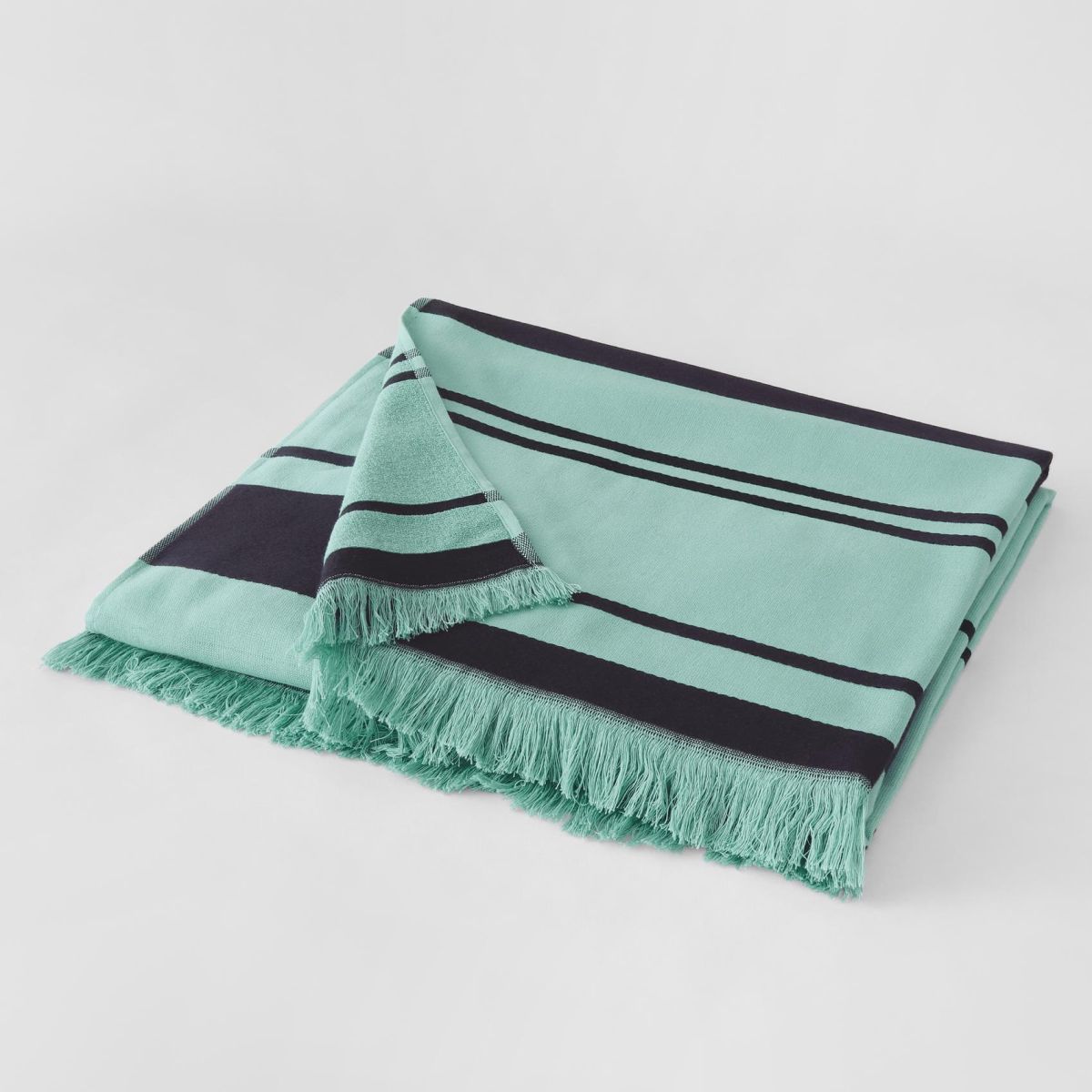 Reef Water Aqua Beach Towel by Sheridan