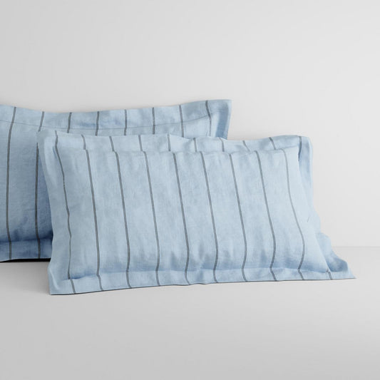 Abbotson Spa Stripe Tailored Pillowcase Pair by Sheridan