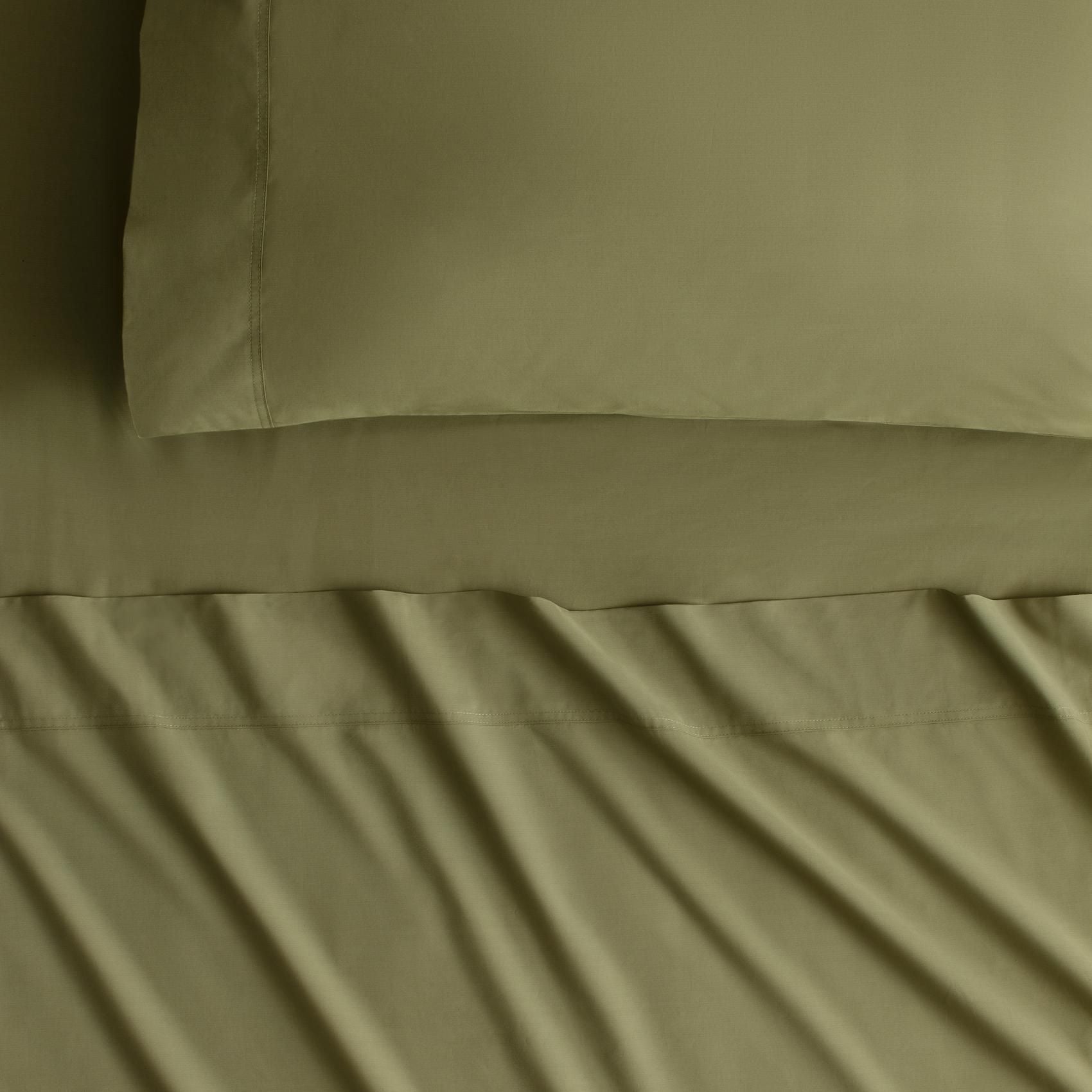 Byren Percale Sheet Set  ALOE by Sheridan