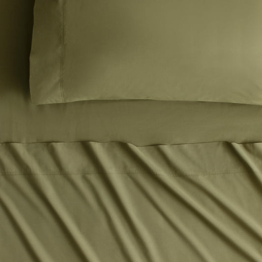 Byren Percale Sheet Set  ALOE by Sheridan