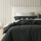 Acacia Charcoal Quilt Cover Set by Bianca