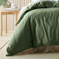 Acacia Olive Quilt Cover Set by Bianca