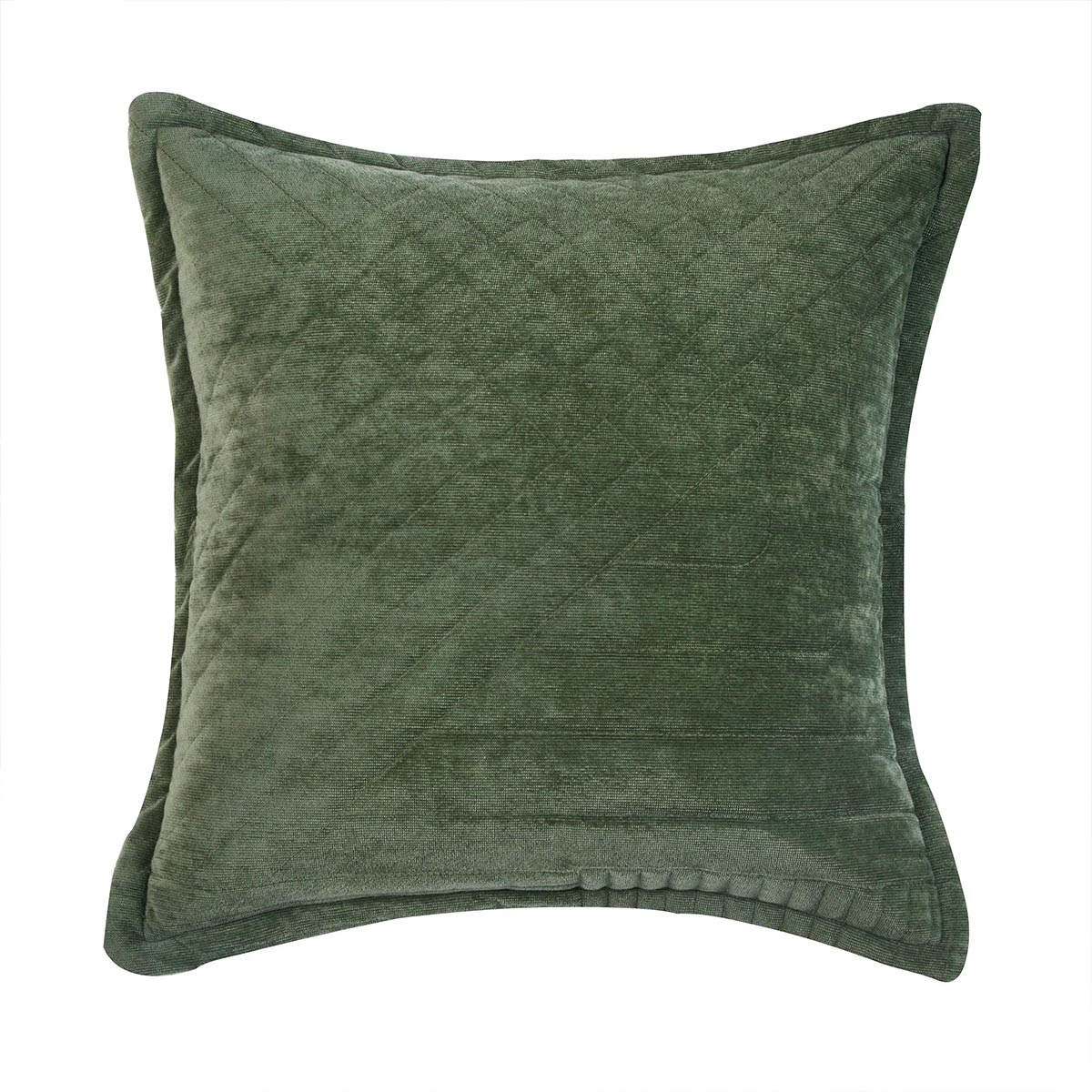 Bianca Samatra Square Cushion Olive