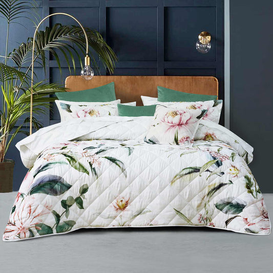 Indi White Coverlet Set By Bianca