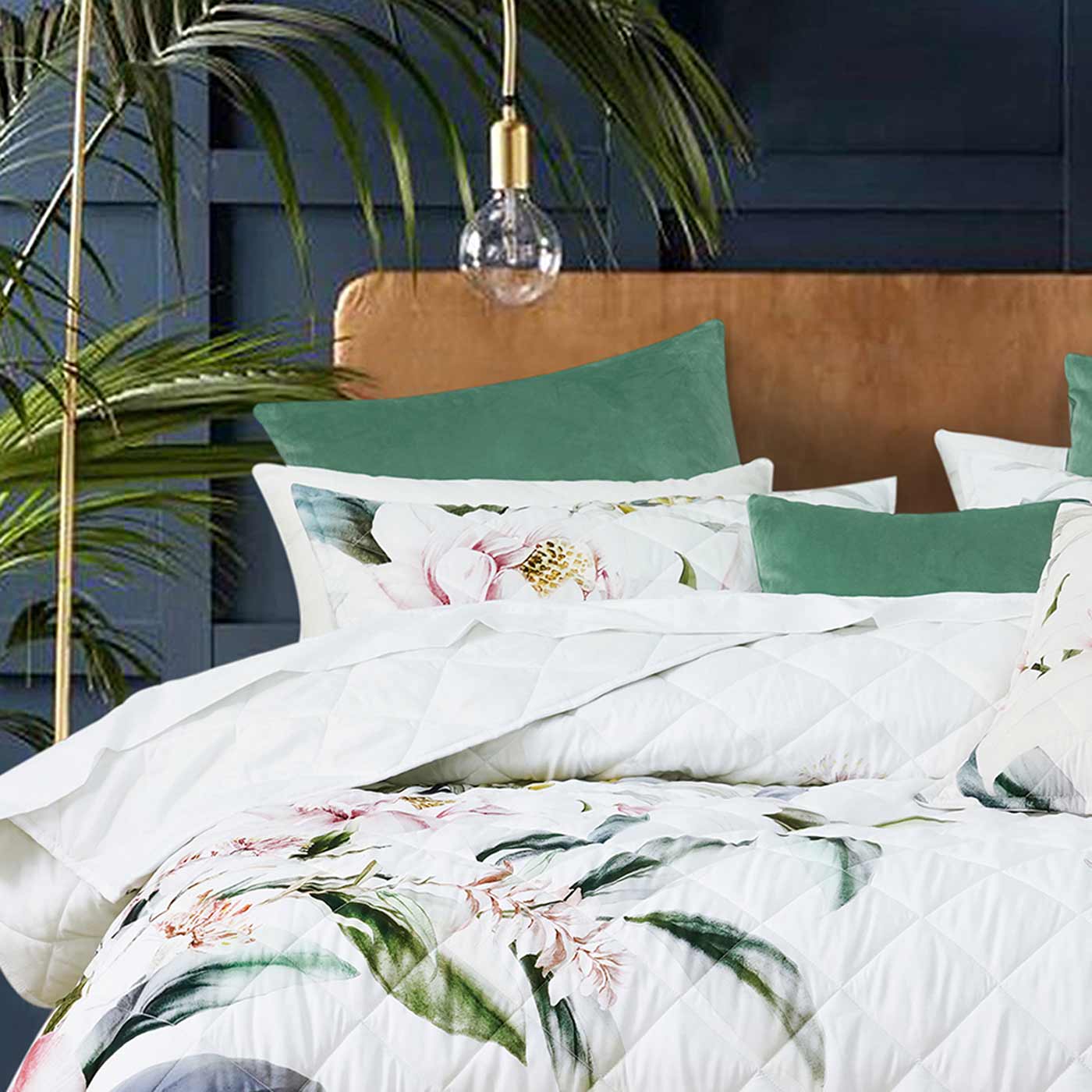 Indi White Coverlet Set By Bianca