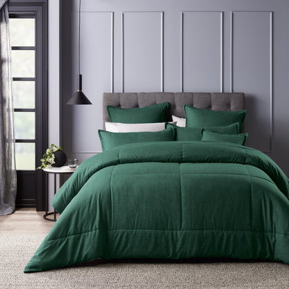 Bianca Maynard Comforter Set Green (6 Piece)