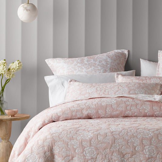 Provence Blush Bedspread Set by Bianca