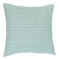 Cressida Square Sage Cotton Cushion By Bianca