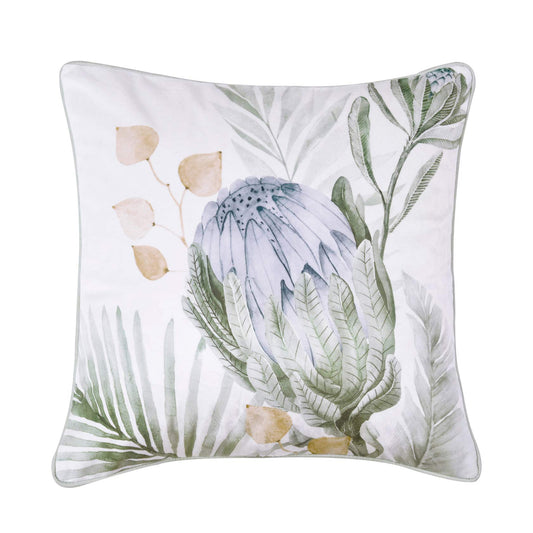 Evergreen Velvet Square Filled Cushion 43 x 43cm