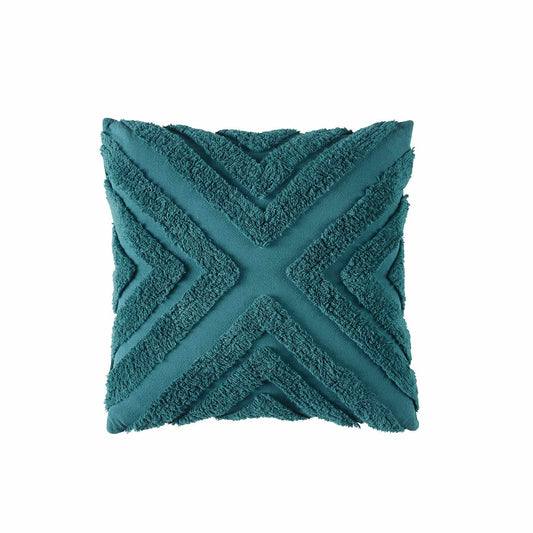 Haven 43x43cm Filled Cushion Teal by Bianca