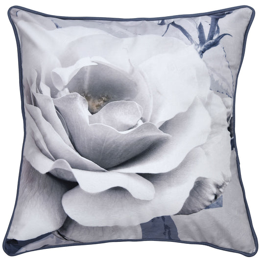 Scarlett Grey Square Filled Cushion By Bianca