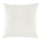 Vivid Coordinates Velvet 43x43cm Filled Cushion Ivory by Bianca