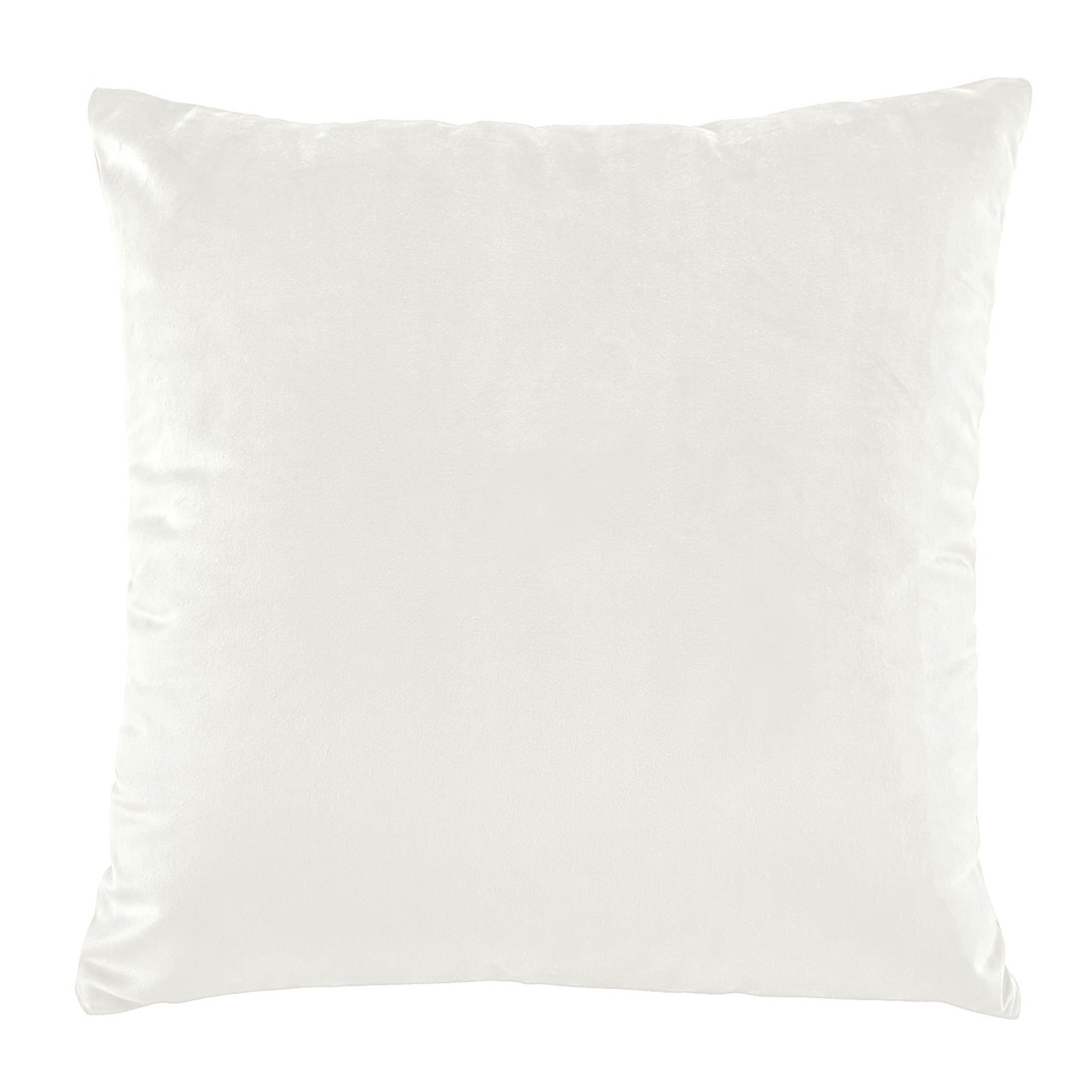 Vivid Coordinates Velvet 43x43cm Filled Cushion Ivory by Bianca