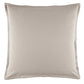 Wellington Oatmeal 43 x 43 cm Linen blend Square Cushion by Bianca