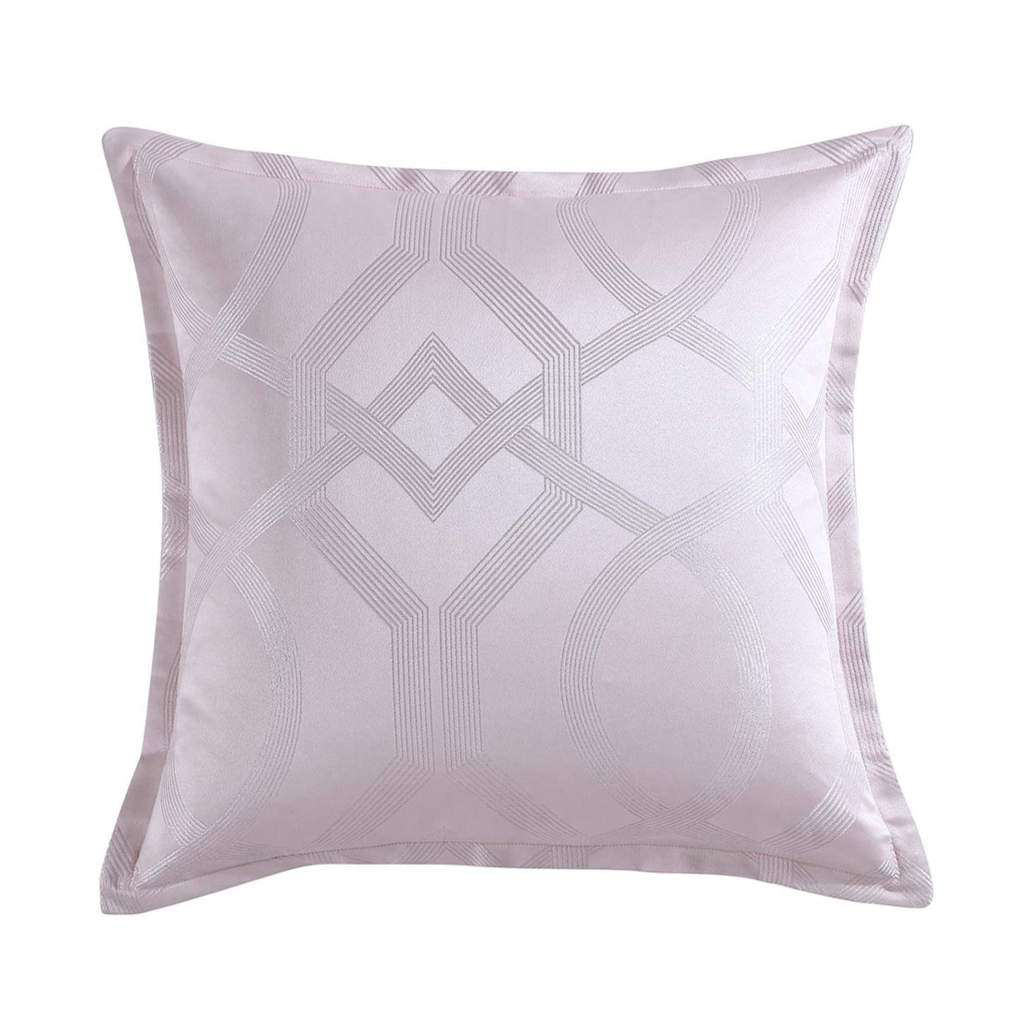 Seville Blush European Pillowcase by Logan and Mason Platinum