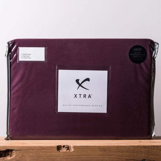 Xtra Active Performance Sheets - Burgundy