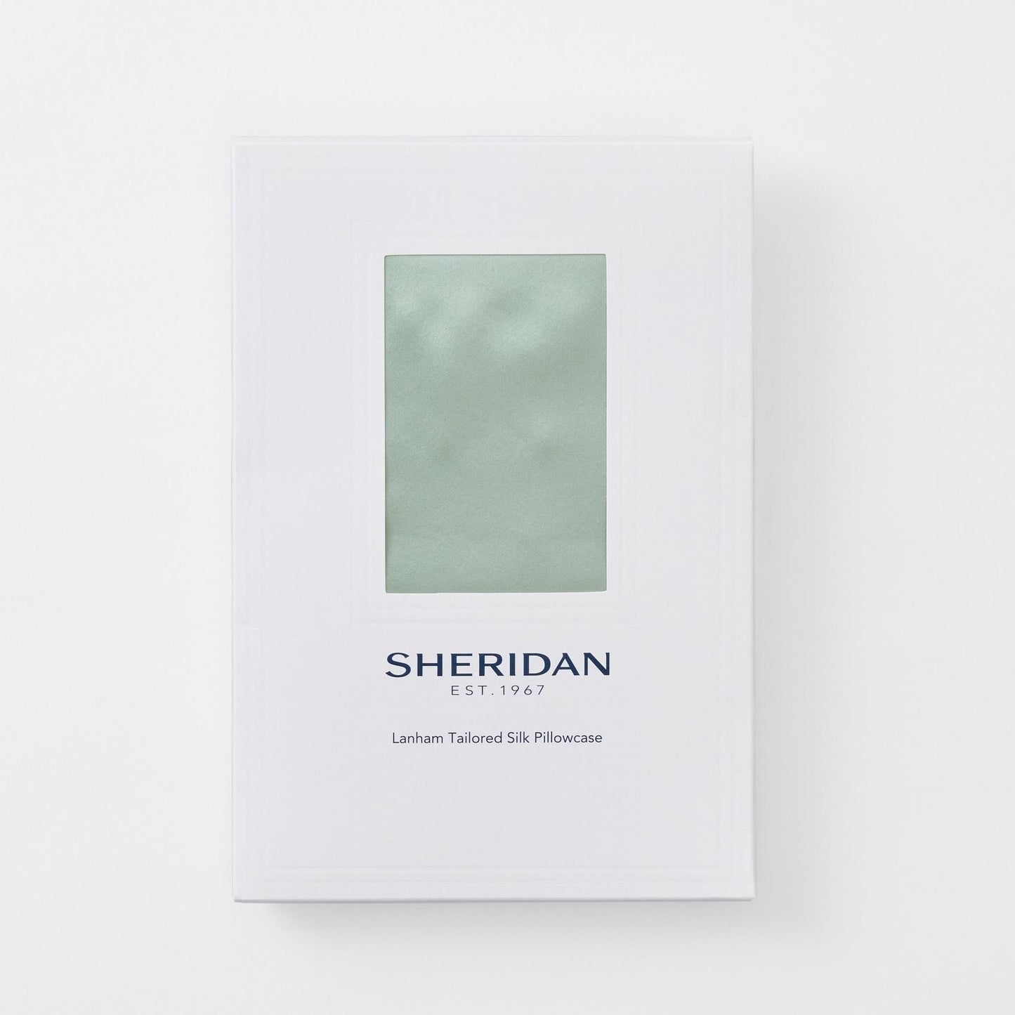 Lanham SPEARMINT Tailored Silk Pillowcase by Sheridan