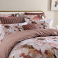 Tessa Peach Quilt Cover Set by Private Collection