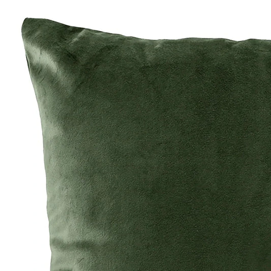 Vivid Coordinates European Pillowcase FOREST GREEN by Bianca