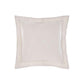 Winston White Cushion 48 x 48 cm by Linen House