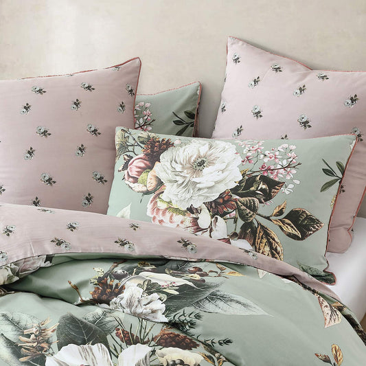 Winter Sage European Pillowcase by Logan and Mason