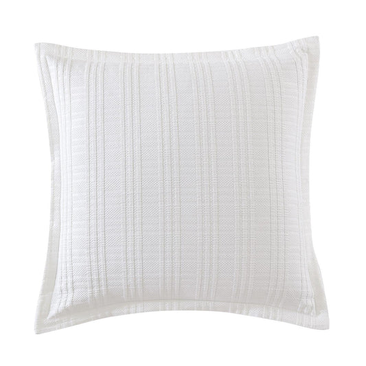 Winton White European Pillowcase by Private Collection